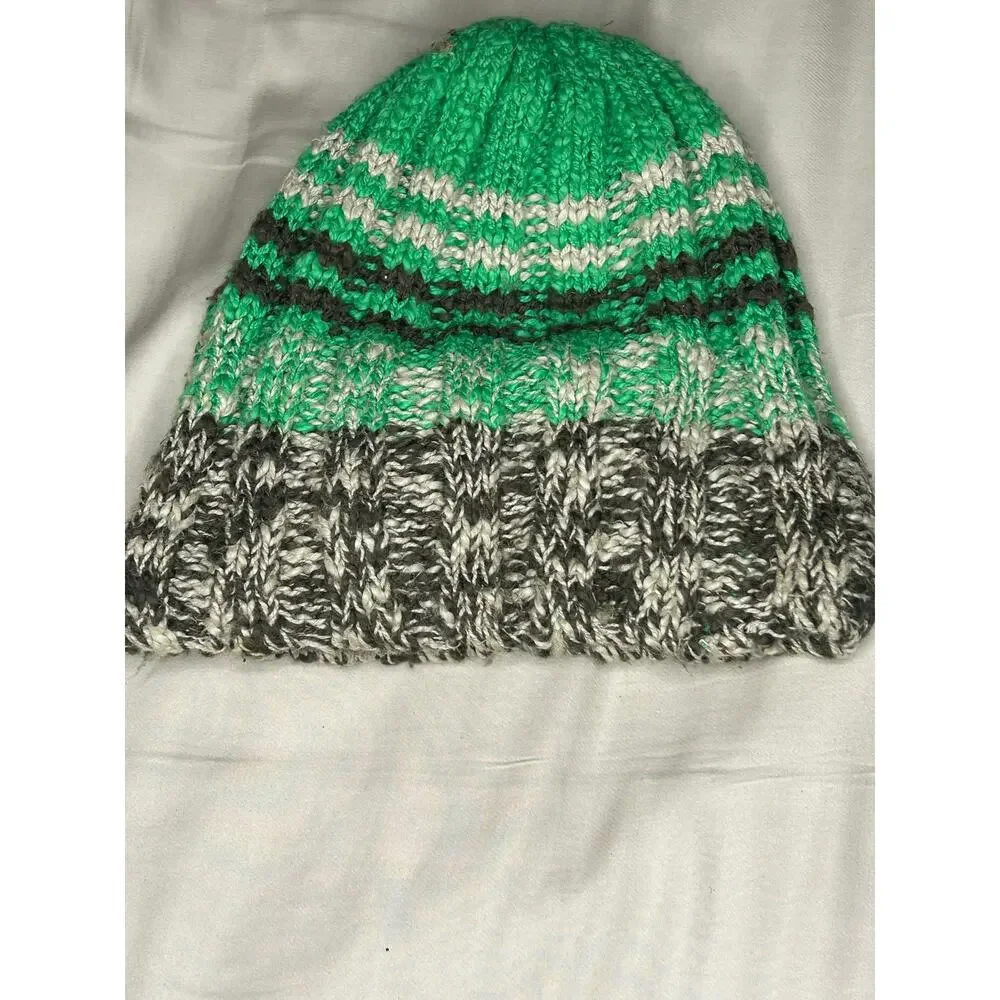 Mini boden green hat size 7-10